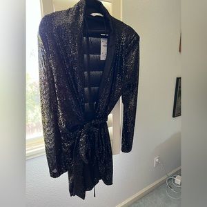 Zara mini sequin dress